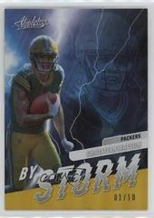 Christian Watson [Spectrum Gold] #BST-15 Football Cards 2022 Panini Absolute By Storm Prices