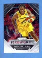 Kelsey Mitchell #13 Basketball Cards 2021 Panini Prizm WNBA Fireworks Prices