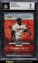 Barry Bonds [Xfractor] #20 Baseball Cards 2003 Finest Prices
