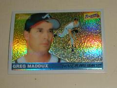 Greg Maddux Baseball Cards 2004 Topps Heritage Chrome Prices