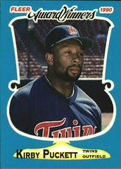 Kirby Puckett #26 Baseball Cards 1990 Fleer Award Winners Prices