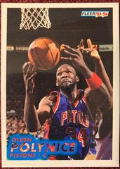 Olden Polynice #62 Basketball Cards 1993 Fleer Prices