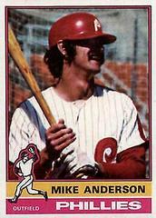 Mike Anderson #527 Baseball Cards 1976 Topps Prices