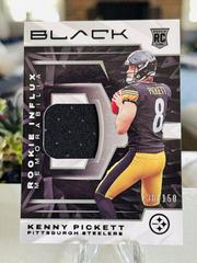 Kenny Pickett Football Cards 2022 Panini Black Rookie Influx Memorabilia Prices