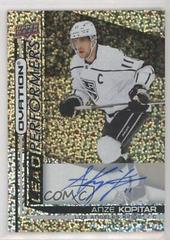 Anze Kopitar [Autograph] Hockey Cards 2021 Upper Deck Ovation Lead Performers Prices