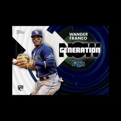Wander Franco #GN-4 Baseball Cards 2022 Topps Generation Now Prices