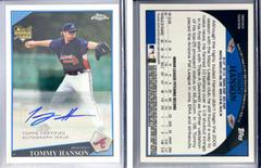 Tommy Hanson [Autograph Refractor] Baseball Cards 2009 Topps Chrome Prices