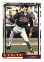 Bill Krueger #61T Baseball Cards 1992 Topps Traded Prices