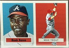 Hank Aaron, Mike Trout #70 Baseball Cards 2016 Topps Throwback Thursday Prices