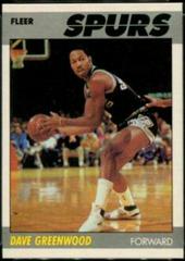 Dave Greenwood Basketball Cards 1987 Fleer Prices