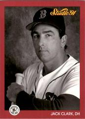 Jack Clark #13 Baseball Cards 1991 Studio Prices