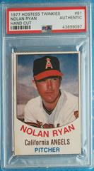 Nolan Ryan #81 Baseball Cards 1977 Hostess Twinkies Hand Cut Prices