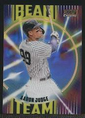 Aaron Judge [Orange] Baseball Cards 2022 Stadium Club Chrome Beam Team Prices