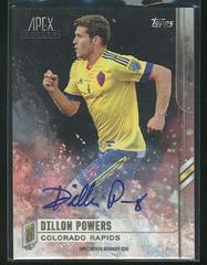 Dillon Powers [Autograph] Soccer Cards 2015 Topps Apex MLS Prices
