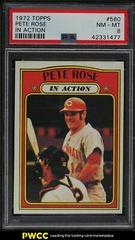 Pete Rose [In Action] #560 Baseball Cards 1972 Topps Prices