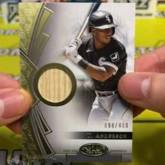 Tim Anderson #T1R-TA Baseball Cards 2023 Topps Tier One Relics Design A Prices