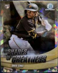 Oneil Cruz [Atomic] #SG-23 Baseball Cards 2022 Bowman Chrome Shades of Greatness Prices