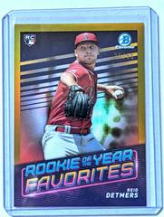 Reid Detmers [Gold] #ROYF-14 Baseball Cards 2022 Bowman Rookie of the Year Favorites Prices