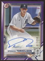 Spencer Torkelson #PAPR-ST Baseball Cards 2021 Bowman Paper Prospects Autographs Prices