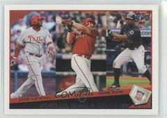 Adam Dunn, Carlos Delgado, Ryan Howard #81 Baseball Cards 2009 Topps Prices
