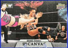 Brandi Rhodes Wrestling Cards 2021 Upper Deck AEW Canvas Prices