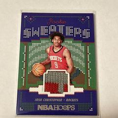 Josh Christopher #RSW-JC Basketball Cards 2021 Panini Hoops Rookie Sweaters Prices