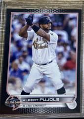 Albert Pujols [Black] #ASG-10 Baseball Cards 2022 Topps Update All Star Game Prices