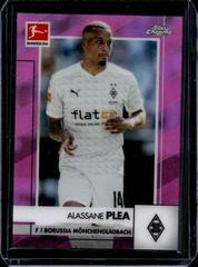Alassane Plea [Pink Refractor] Soccer Cards 2020 Topps Chrome Bundesliga Prices