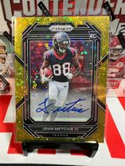 John Metchie III [Autograph Gold] #316 Football Cards 2022 Panini Prizm No Huddle Prices