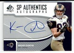 Kevin Curtis #SP-KC Football Cards 2006 SP Authentic Autographs Prices