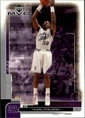 Karl Malone Basketball Cards 2002 Upper Deck MVP Prices
