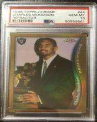 Charles Woodson [Refractor] Football Cards 1998 Topps Chrome Prices
