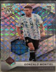 Gonzalo Montiel #9 Soccer Cards 2021 Panini Mosaic Road to FIFA World Cup Prices