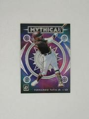 Fernando Tatis Jr. Baseball Cards 2020 Panini Donruss Optic Mythical Prices
