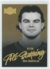 Alex DeBrincat [Gold] #AS-38 Hockey Cards 2022 Skybox Metal Universe All Starring Prices