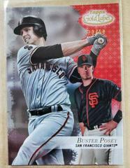 Buster Posey [Class 2 Red] #10 Baseball Cards 2017 Topps Gold Label Prices