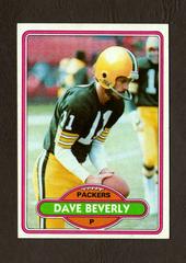 Dave Beverly #259 Football Cards 1980 Topps Prices