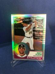 Matt Olson #83T-11 Baseball Cards 2018 Topps Chrome 1983 Prices