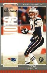 Tom Brady [1st Edition] #19 Football Cards 2005 Bowman Prices