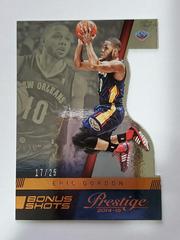 Eric Gordon Premium Bonus Shots Red Basketball Cards 2014 Panini Prestige Prices