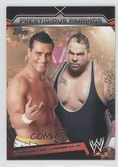 Alberto Del Rio, Brodus Clay Wrestling Cards 2011 Topps WWE Prestigious Pairings Prices