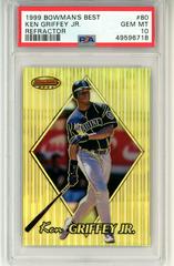 Ken Griffey Jr. [Refractor] #80 Baseball Cards 1999 Bowman's Best Prices