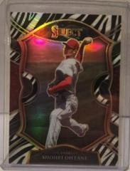 Shohei Ohtani [Zebra] #58 Baseball Cards 2021 Panini Select Prices
