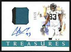 Calais Campbell Football Cards 2018 National Treasures Material Treasures Signatures Prices