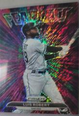 Luis Robert [Purple Shimmer Prizm] #FL-2 Baseball Cards 2022 Panini Prizm Fearless Prices