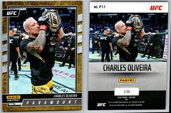 Charles Oliveira [Gold] #P11 Ufc Cards 2022 Panini Instant UFC Paramount Prices