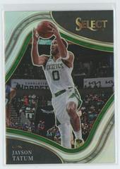 Jayson Tatum [Silver Prizm] #206 Basketball Cards 2021 Panini Select Prices