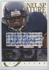 Anthony Thomas [Blue] #AT Football Cards 2003 SP Signature Signature Edition Prices