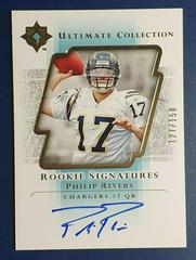 Philip Rivers [Autograph] #128 Football Cards 2004 Upper Deck Ultimate Collection Prices