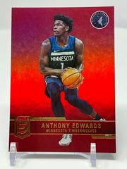 Anthony Edwards [Asia] #1 Basketball Cards 2021 Panini Donruss Elite Prices